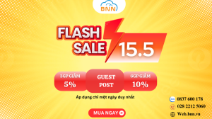 Khuyến mãi Flash Sale GP 15-05-2024